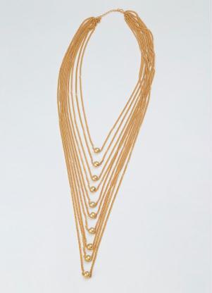 Colar (Dourado) com Correntes