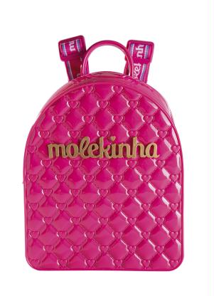 Mochila Molekinha (Pink) em Pvc