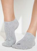 Kit com 3 Meias Soquetes Rosa/Cinza/Chumbo 