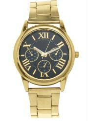 Relgio Redondo Dourado 1 Pea