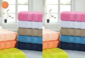 Toalha de Rosto Laranja 1 Pea