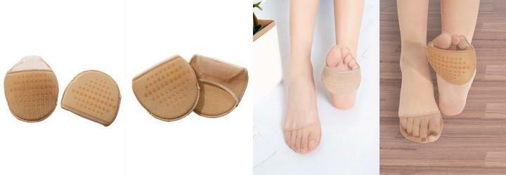 Kit Meias Palmilha Em Silicone 2 Peas