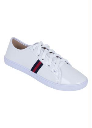 tenis branco simples feminino