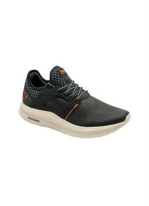 tenis fila laranja e preto
