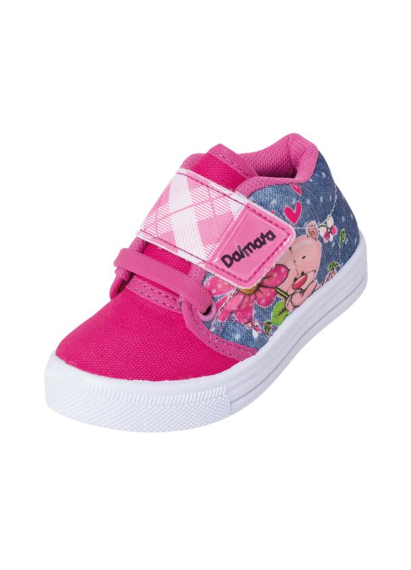 Tnis Infantil (Pink) com Velcro