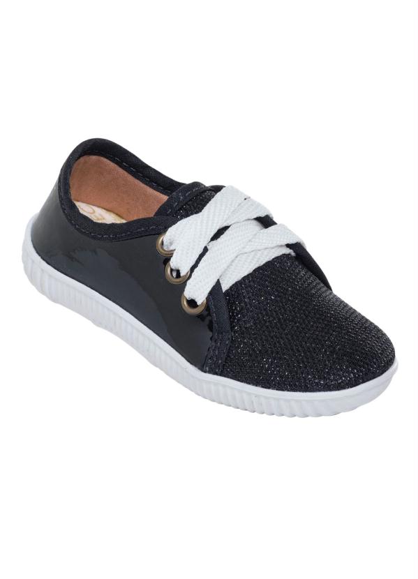 tenis infantil verniz