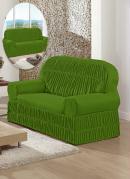 Capa para Sof 2 e 3 Lugares Verde 2 Peas