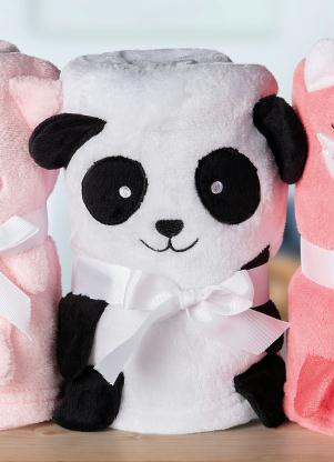Manta Infantil Fleece (Panda) 1 Pea