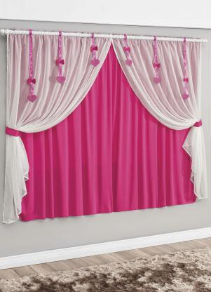 Cortina com Band (Pink) 200x170 cm