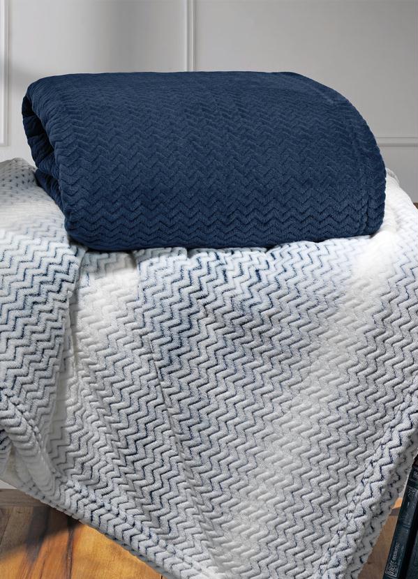 Cobertor Plush (Azul (Solteiro)) 1 Pea