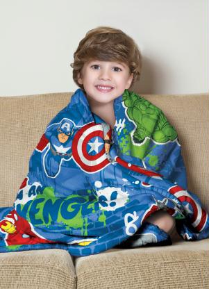 Manta Infantil Fleece (Avengers) 1 Pea