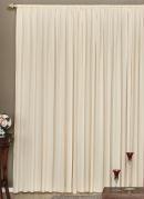 Cortina com Band Bege 400x230 cm