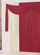 Cortina com Band Bord 300x170 cm