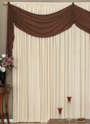 Cortina com Band Tabaco 300x170 cm
