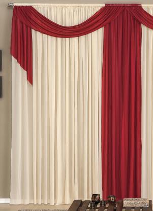 Cortina para Porta com Band (Vermelha) 300x230 cm