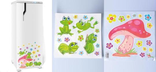 Adesivo Decorativo Famlia Sapo