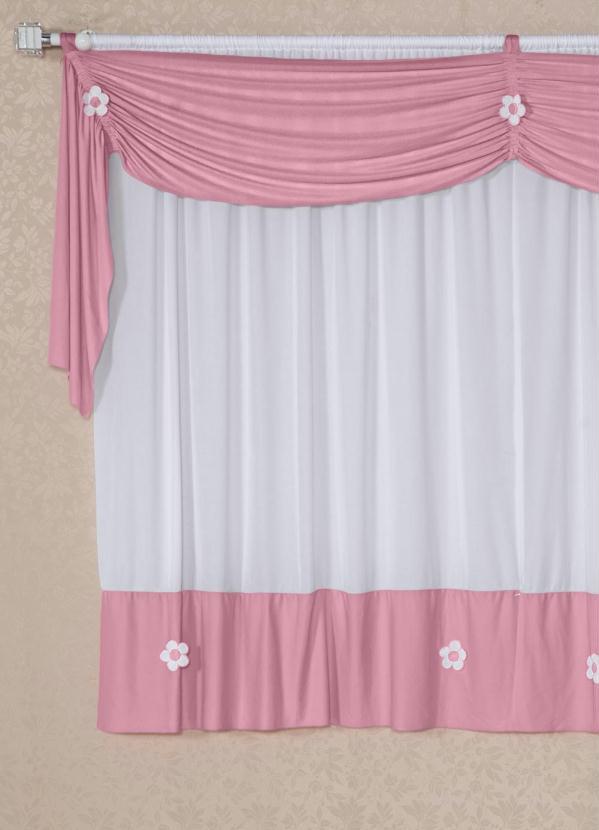 Cortina com Band (Rosa) 300x170 cm