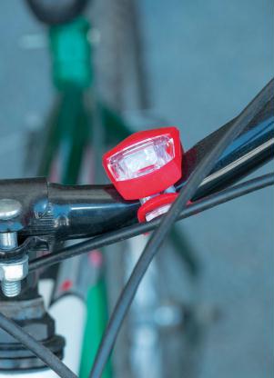 Kit 2 Luzes para Bicicleta (Vermelha)