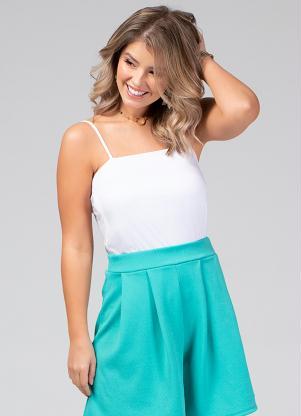 Blusa (Branca) de Ala com Regulagem
