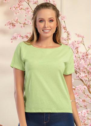 Blusa T-Shirt Básica (Verde Neon)