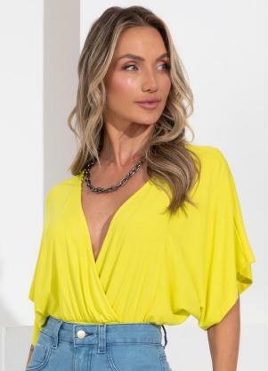 Blusa Transpassada (Lima)