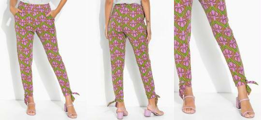 Cala Flora Retr Roxo com Amarrao