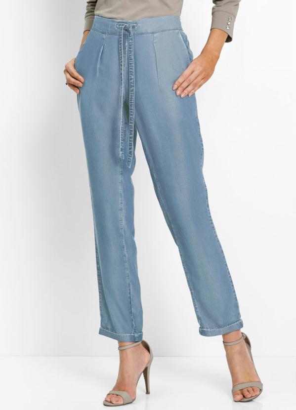Calça Jeans Comfort (Azul Claro)