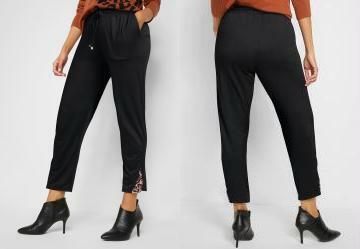 Cala Preto em Malha Suede