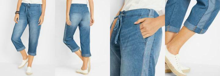 Cala Jeans Confort Cropped Azul Claro