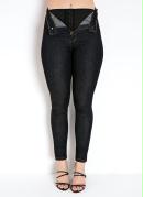 Calça Jeans Escura Super Lipo Skinny Sawary