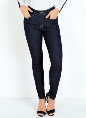 Calça (Jeans) Eventual Skinny com Cinta Modeladora