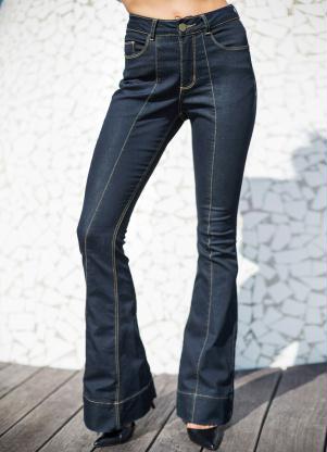 Cala Jeans Flare (Azul Escuro)
