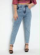 Calça Jeans Mom Jeans com Efeito Reserva Sawary