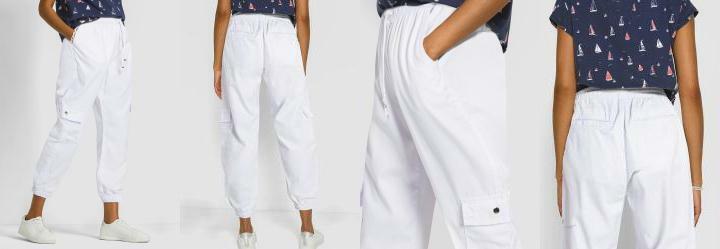 Cala Jogger com Amarrao Branca