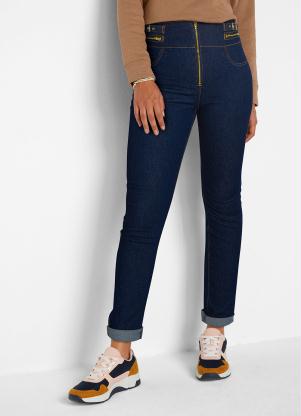 Calça Skinny Jeans (Azul)