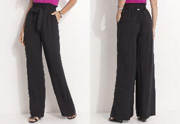 Cala Pantalona Preta Clochard com Faixa