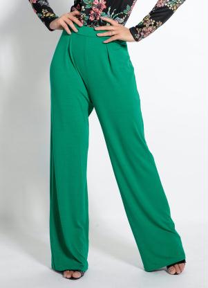 Calça Pantalona (Verde)