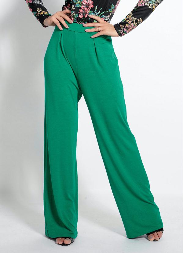 Calça Pantalona (Verde)