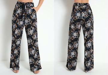 Cala Floral Marinho com Faixa