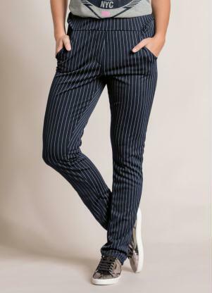 Cala com Bolsos Funcionais (Risca de Giz)