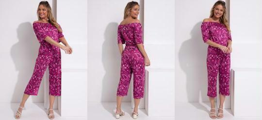 Macaco Paisley Ombro a Ombro