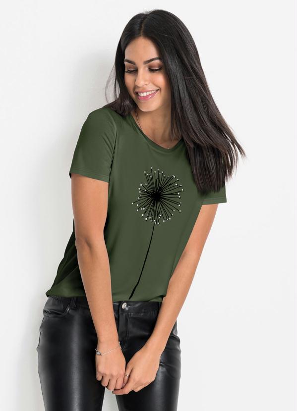 Blusa T-Shirt (Verde Oliva)