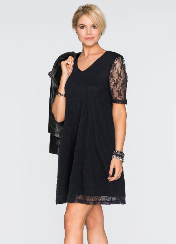 vestido preto curto soltinho