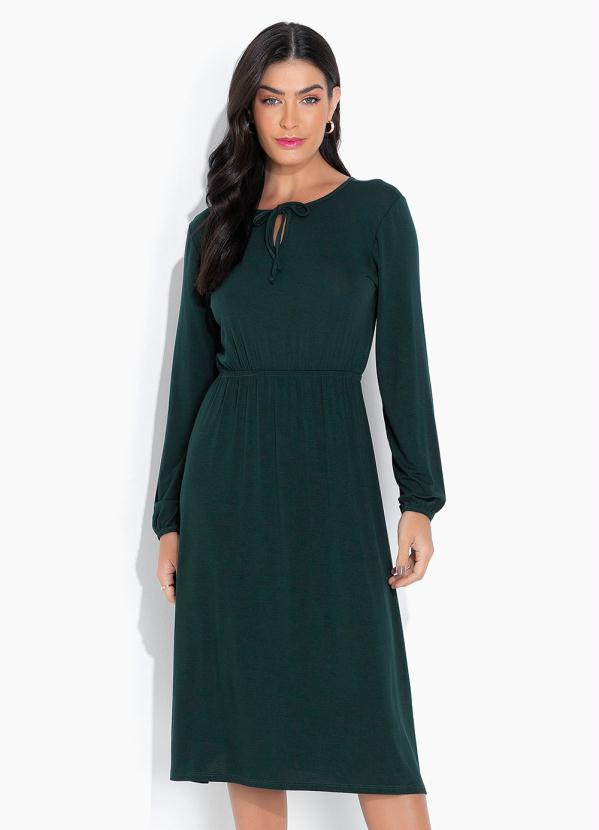 Vestido com Amarrao (Verde)