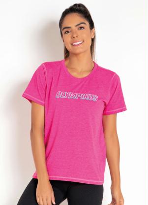 Camiseta T-Shirt Olympikus (Pink)