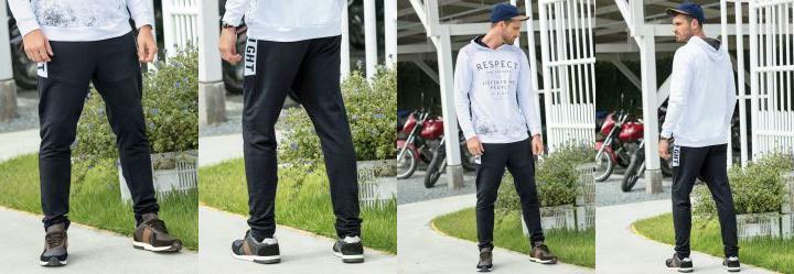 Cala com Estampa Alright Preta