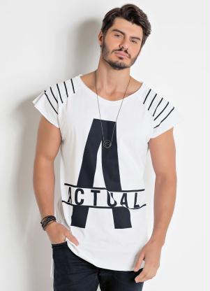 Camiseta Actual Mullet Masculina (Branca)
