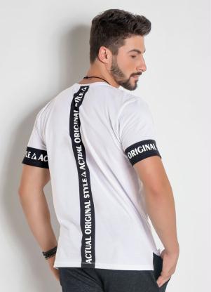camisa com estampa nas costas
