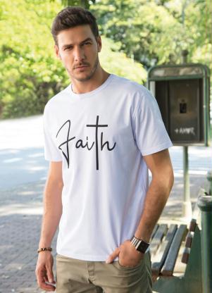 Camiseta (Branca) Faith