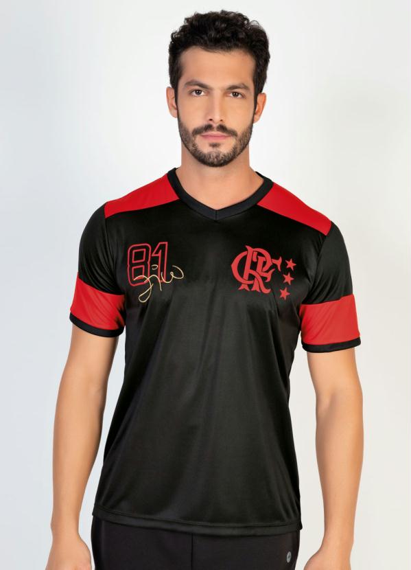 Camiseta Flamengo Fla-Zico (Preta)